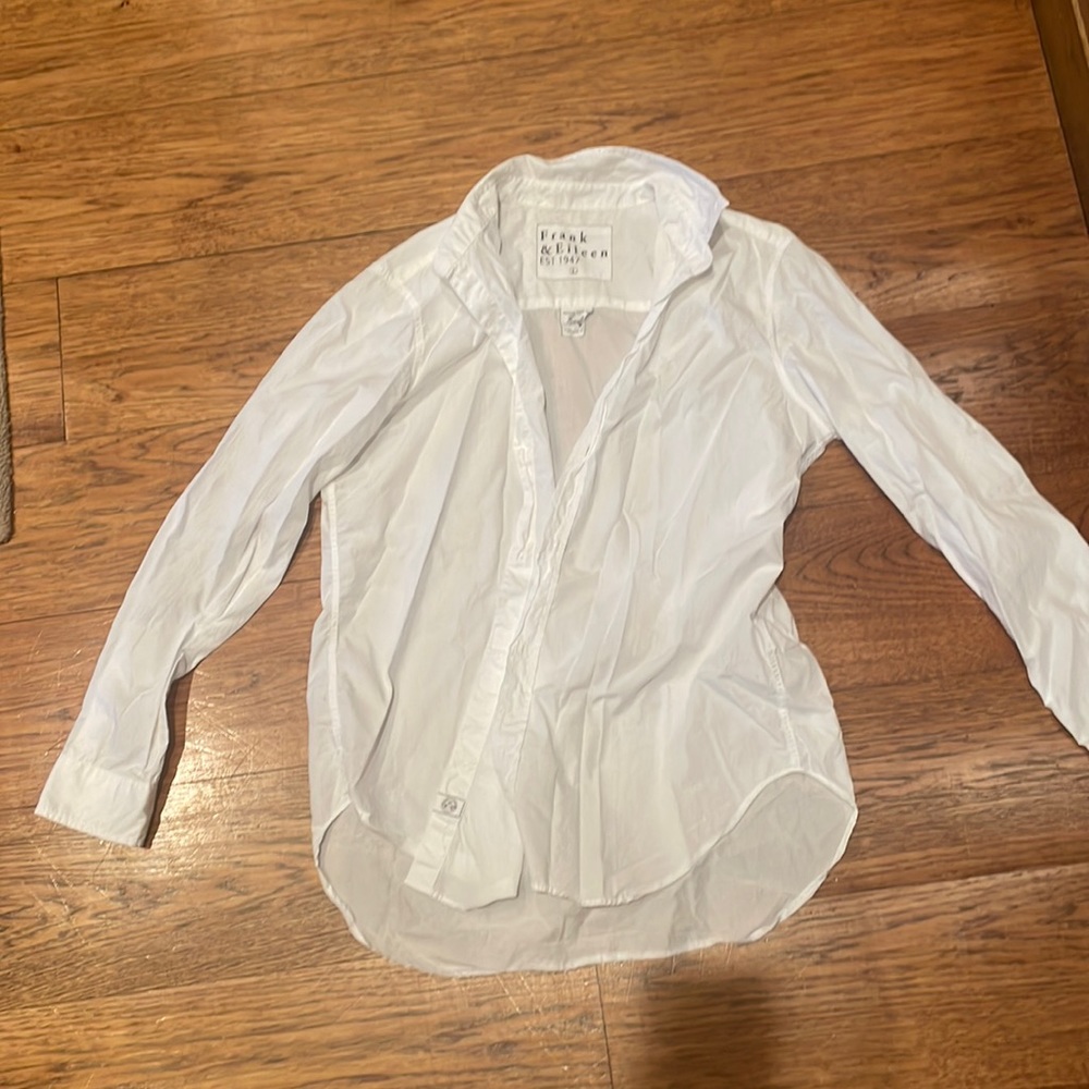 Frank & Eileen white button down